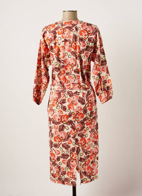 Robe mi-longue rose R NINETY FIFTH pour femme