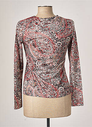 T-shirt manches longues manches longues rouge DIANE LAURY femme