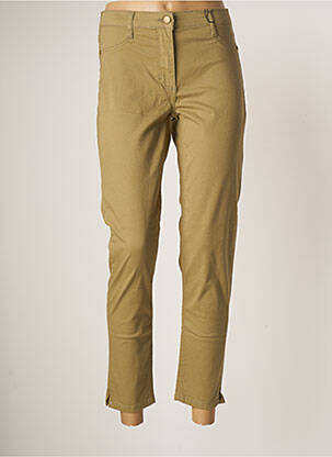 Pantalon slim stretch taille normale vert BETTY BARCLAY femme