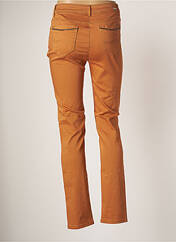 Pantalon droit orange DIANE LAURY pour femme seconde vue