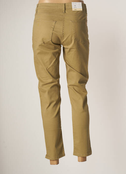 Pantalon slim broderie rivets taille normale vert BETTY BARCLAY femme