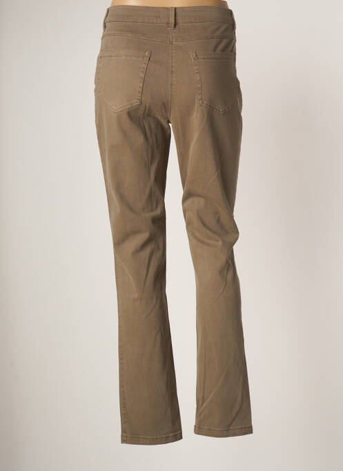 Pantalon slim vert ÉTYMOLOGIE pour femme