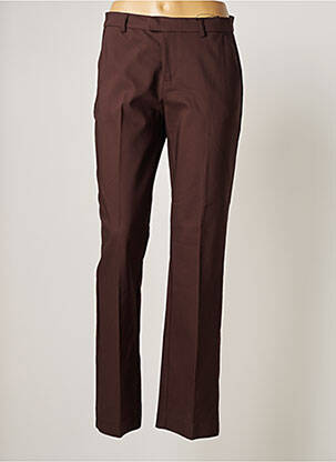 Pantalon chino taille normale taille normale marron JENSEN femme