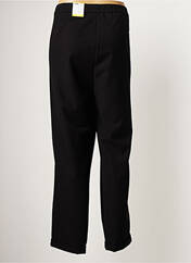 Pantalon chino noir FRANK WALDER pour femme seconde vue