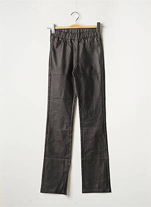 Pantalon flare stretch taille normale noir KAFFE femme
