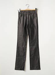 Pantalon flare stretch taille normale noir KAFFE femme