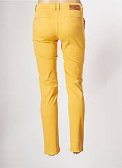 Pantalon chino jaune LOLA ESPELETA pour femme seconde vue