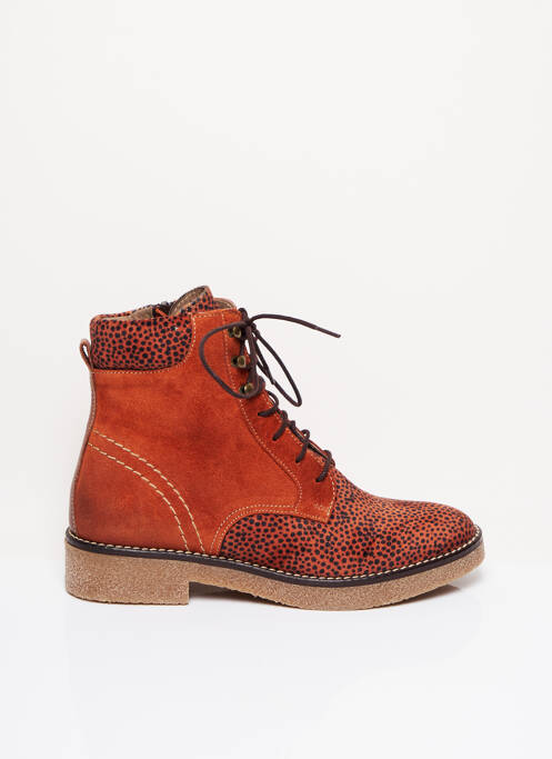 Bottines/Boots orange MKD pour femme