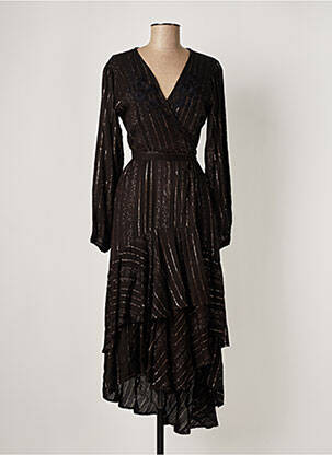 Robe longue noir PITI CUITI pour femme