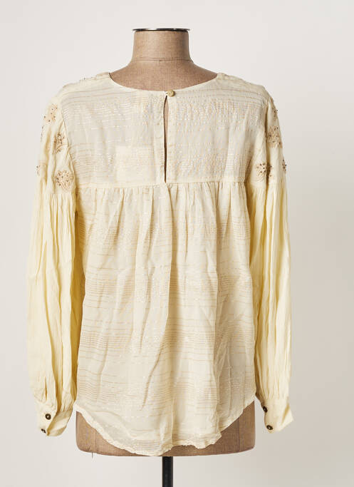 Blouse beige NEKANE pour femme