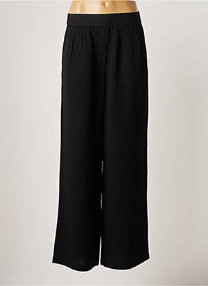 Pantalon droit stretch taille normale noir SCHOOL RAG femme