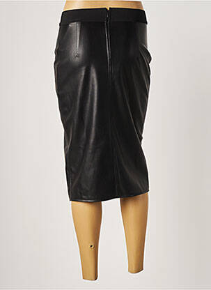 Jupe mi-longue coupe droite noir SCHOOL RAG femme
