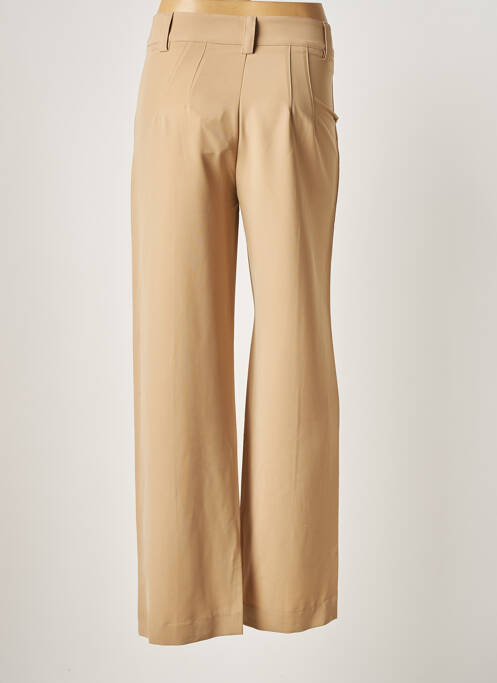 Pantalon droit beige NEKANE pour femme
