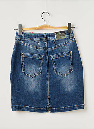 Jupe courte poches bleu STREET ONE femme