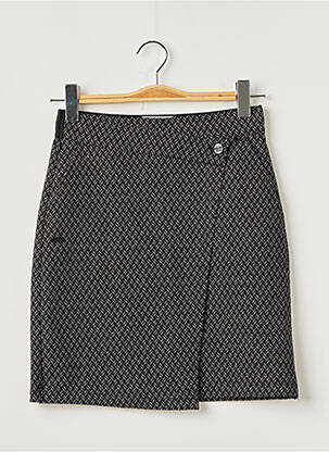 Jupe courte taille normale noir STREET ONE femme