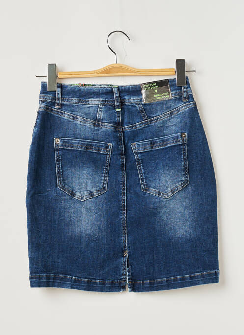 Jupe courte bleu STREET ONE pour femme