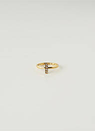 Bague matériaux métal jaune IXXXI femme