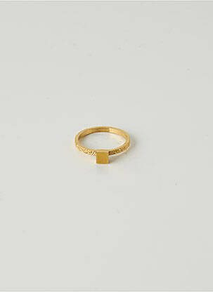 Bague ornement breloque / pampille jaune IXXXI femme