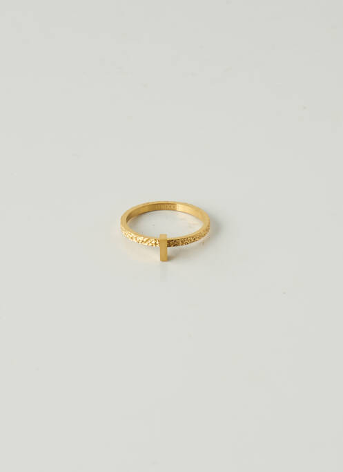 Bague ornement breloque / pampille jaune IXXXI femme