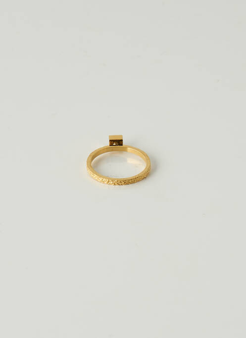 Bague ornement breloque / pampille jaune IXXXI femme