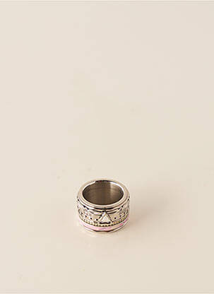 Bague ornement strass gris IXXXI femme
