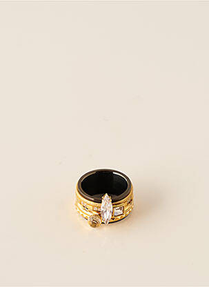 Bague ornement breloque / pampille jaune IXXXI femme