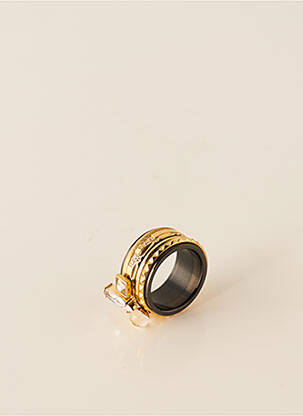 Bague ornement breloque / pampille jaune IXXXI femme