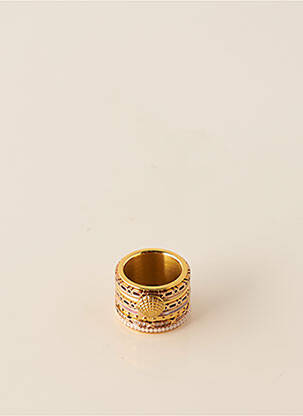Bague ornement breloque / pampille jaune IXXXI femme