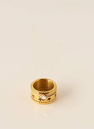 Bague ornement breloque / pampille jaune IXXXI femme