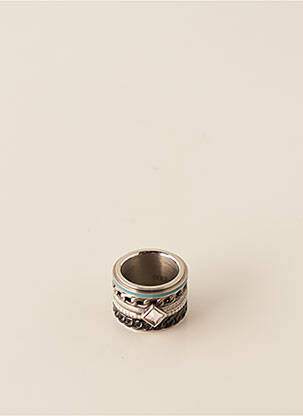 Bague ornement breloque / pampille noir IXXXI femme