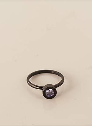 Bague ornement breloque / pampille noir IXXXI femme
