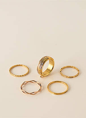 Bague ornement breloque / pampille jaune IXXXI femme