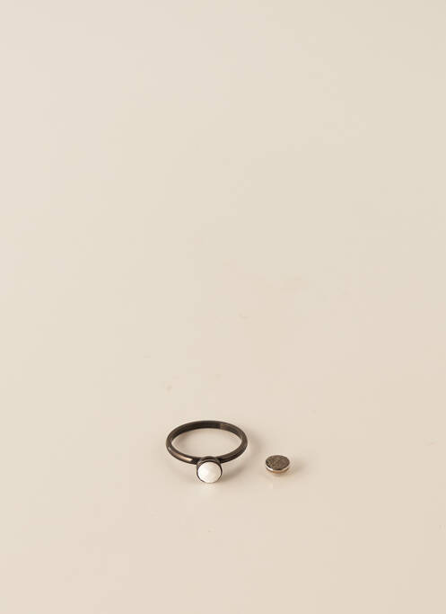 Bague ornement breloque / pampille noir IXXXI femme