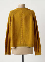 Gilet manches longues jaune WHITE STUFF pour femme seconde vue