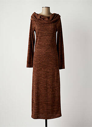 Robe pull marron CHANTAL.B pour femme