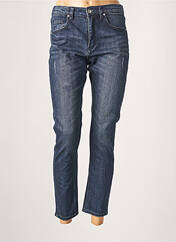 Jeans coupe droite bleu F.A.M. pour femme seconde vue