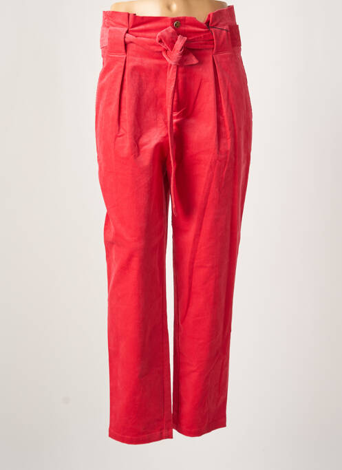 Pantalon chino rouge SCOTCH & SODA pour femme