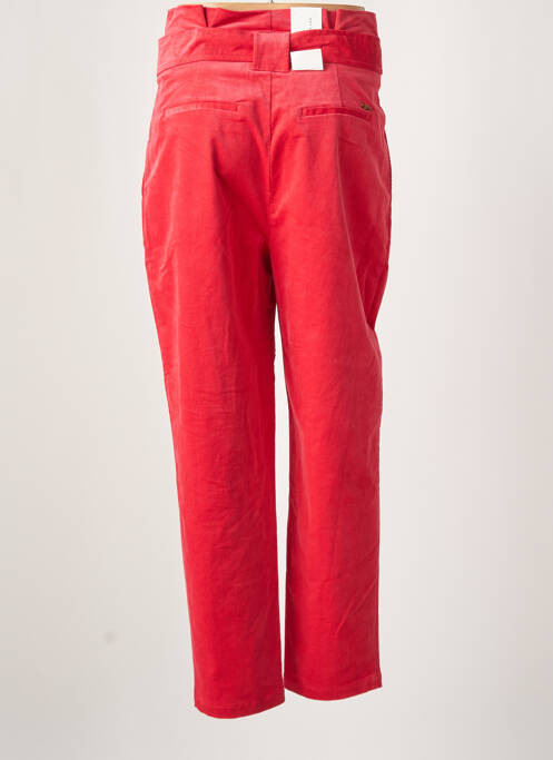 Pantalon chino rouge SCOTCH & SODA pour femme