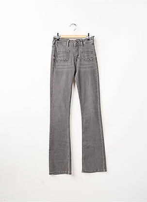 Jean coupe flare sélection denim taille normale gris FREEMAN T.PORTER femme