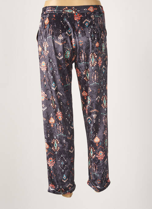 Pantalon droit bleu WILD pour femme