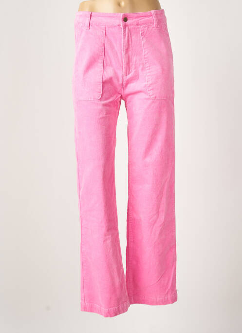 Pantalon large rose WILD pour femme