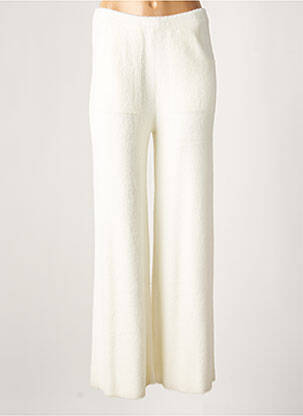 Pantalon large blanc MOLLY BRACKEN pour femme