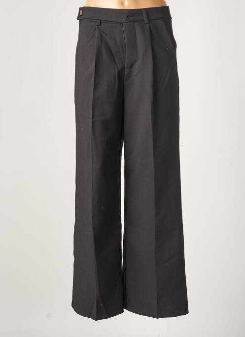 Pantalon large noir GRACE & MILA pour femme