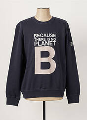 Sweat-shirt bleu ECOALF pour homme seconde vue