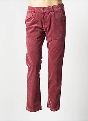 Pantalon chino rouge ZILTON pour homme