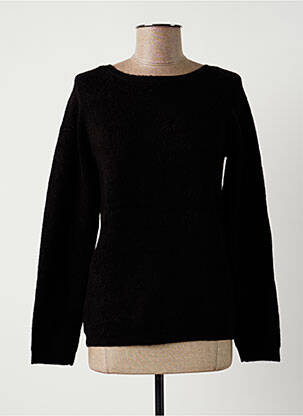 Gilet manches longues noir C'EST BEAU LA VIE pour femme