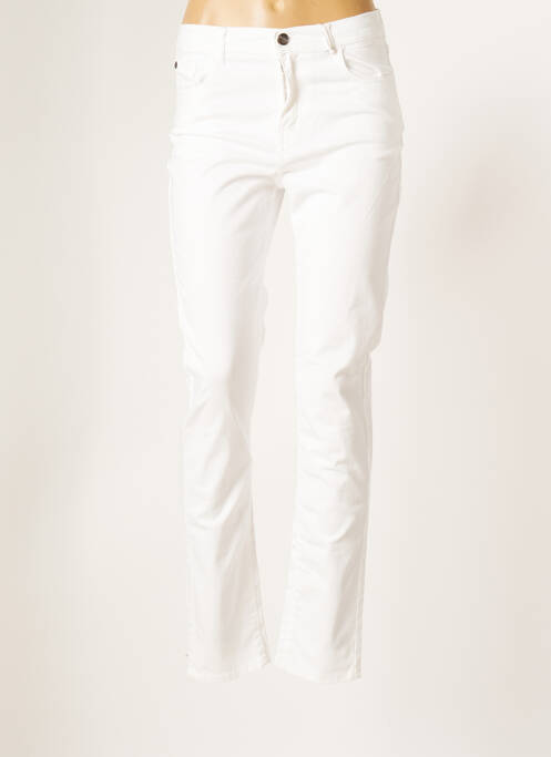 Pantalon droit blanc IMPAQT pour femme