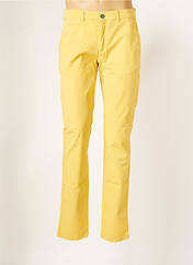 Pantalon chino jaune EMYLE pour homme seconde vue