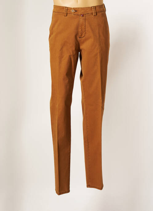 Pantalon chino marron EMYLE pour homme