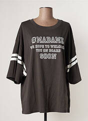 T-shirt gris LIV BERGEN pour femme seconde vue